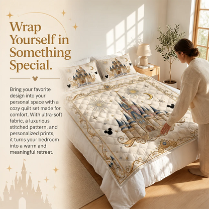 Believe In Magic - Personalized Dream Trip Bedding Set
