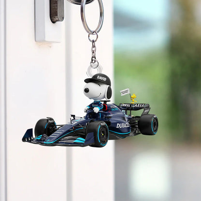 Personalized Gifts For Racing Lovers Keychain