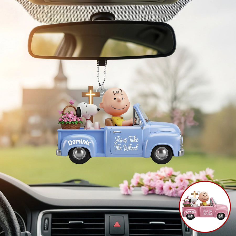 Christian Car Ornament - Personalized Gifts For Christian
