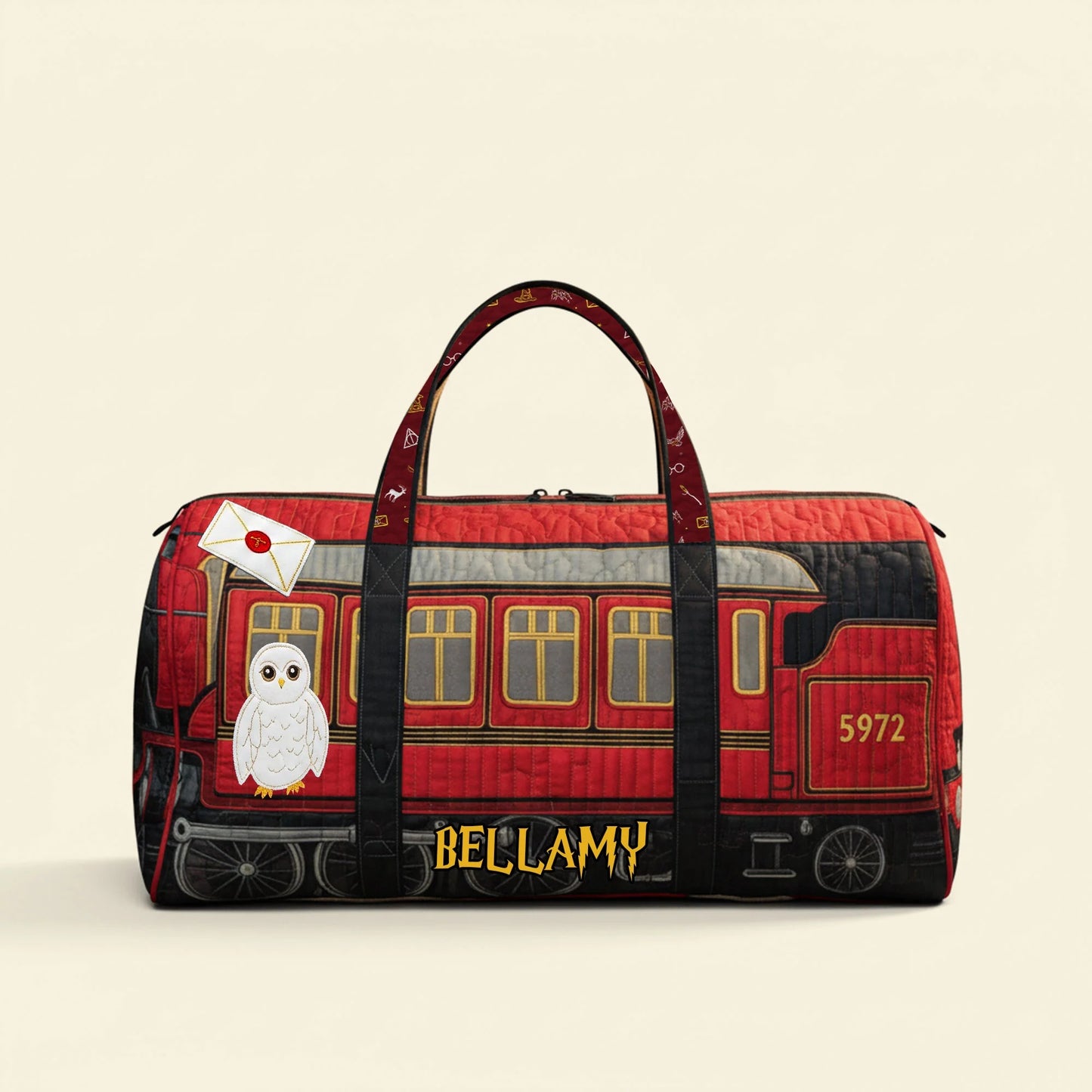 Fans Quilted Duffle Bag - Personalized Gifts For Fans