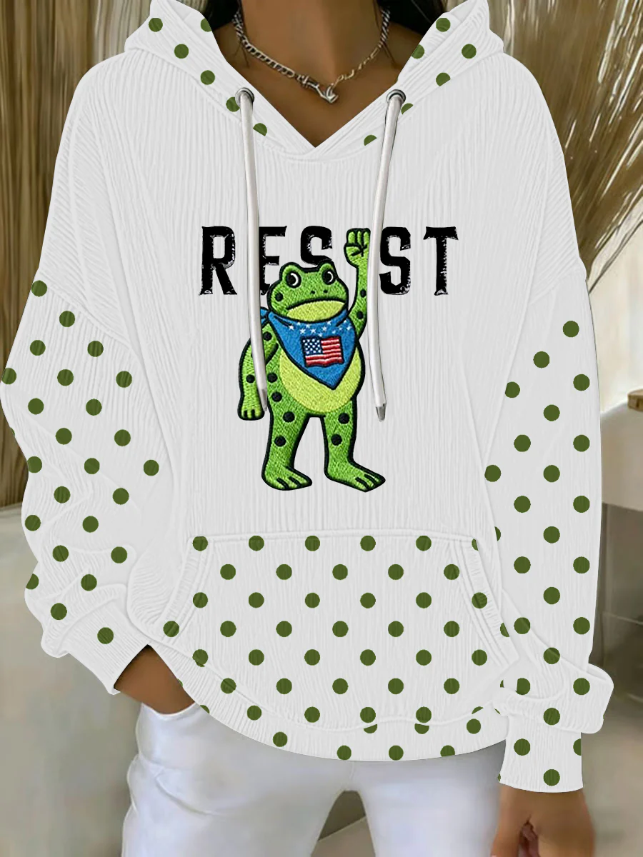 Women's Portland Frog Resist Hoodie