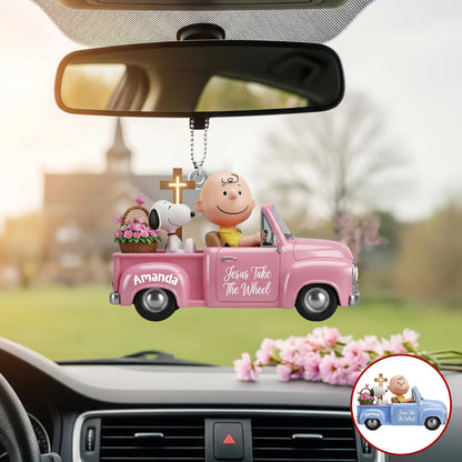 Christian Car Ornament - Personalized Gifts For Christian