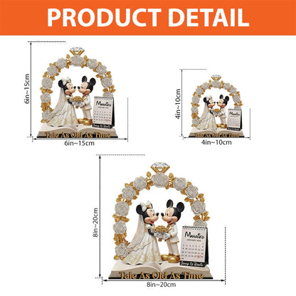 Tale As Old As Time - Personalized Mouse Custom Shaped Acrylic Plaque