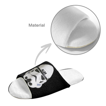 Galaxy Character - Personalized The Force Open-Toe Slippers