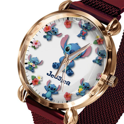 Ohana Means Family - Personalized Ohana Women Hand Watch