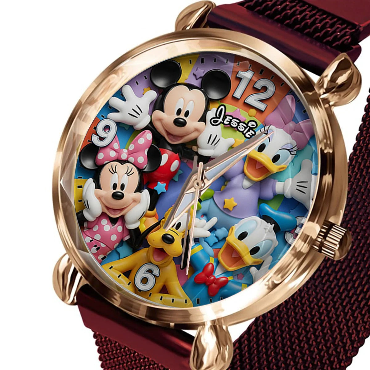 Magical Moments - Personalized Mouse Women Hand Watch