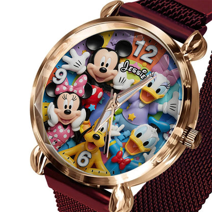 Magical Moments - Personalized Mouse Women Hand Watch