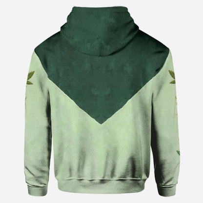 Personalized The Force Hoodie and Leggings - Strong With Herb