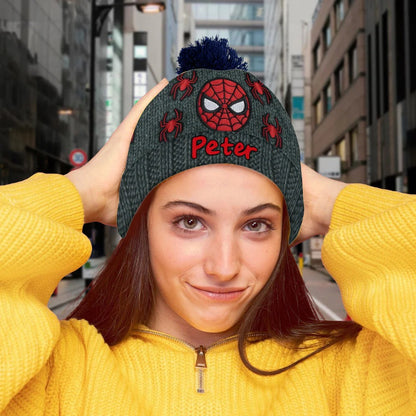 I Am A Hero - Personalized Kid Beanie Hat