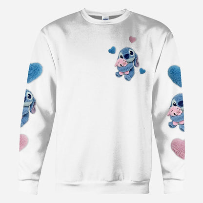 Blue Ohana - Personalized Ohana All Over Shirt