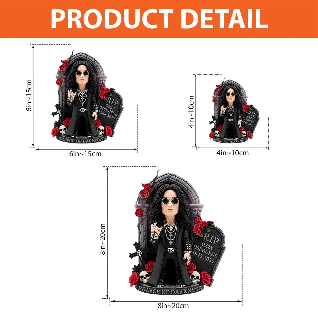 Prince Of Darkness - Trending Custom Shaped Acrylic Plaque