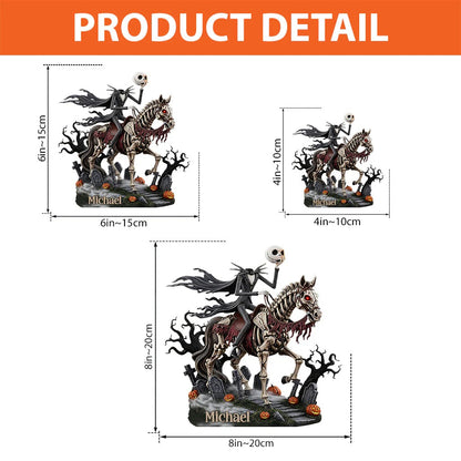 Headless Knight - Personalized Nightmare Custom Shaped Acrylic Plaque