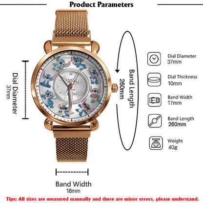 Blue Ohana Friend - Personalized Ohana Women Hand Watch