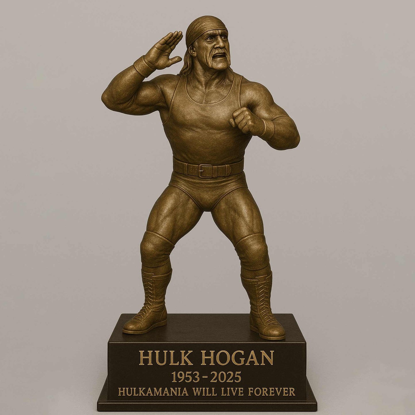 H Hogan 1953–2025 Premium Acrylic Plaque
