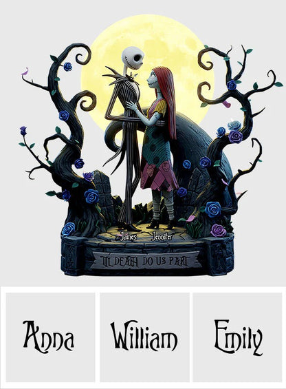Til Death Do Us Part 3 - Personalized Nightmare Custom Shaped Acrylic Plaque