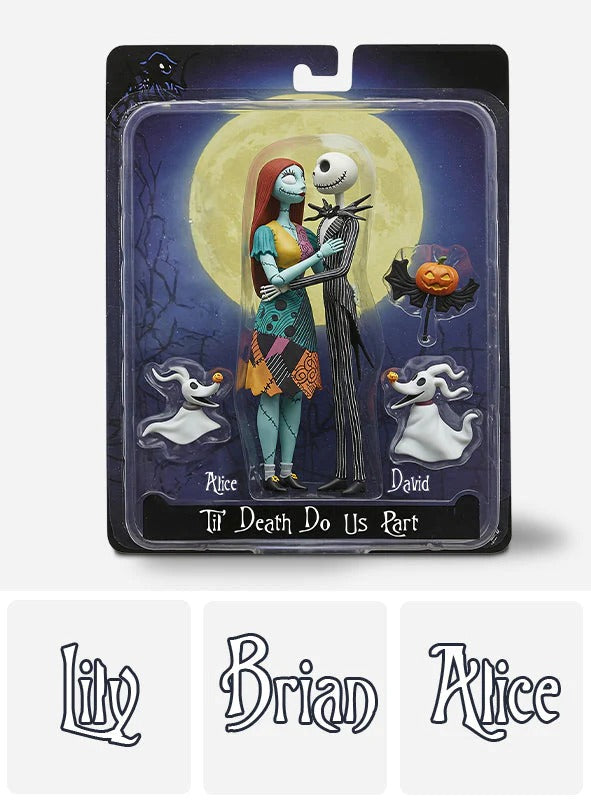 Til Death Do Us Part 2 - Personalized Nightmare Custom Shaped Acrylic Plaque