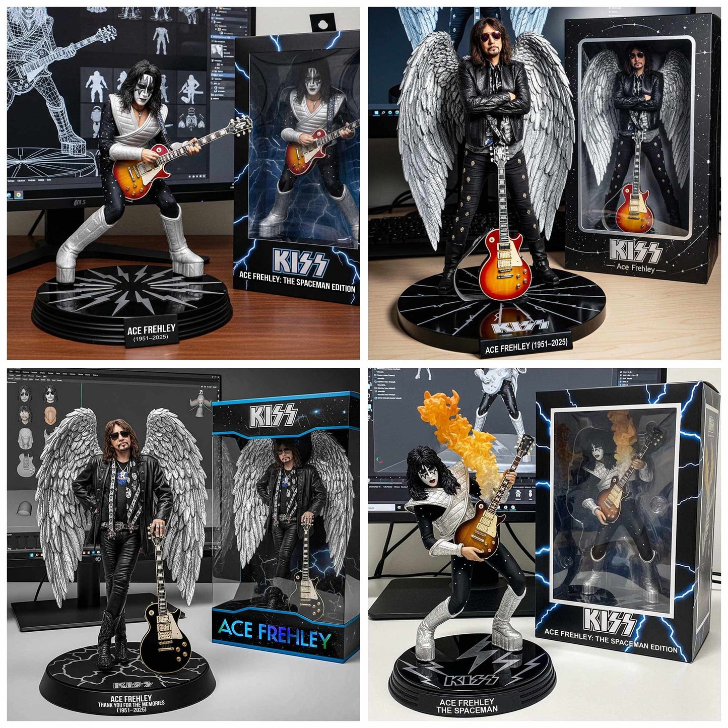 Rock Legend Tribute 2 - Trending Custom Shaped Acrylic Plaque