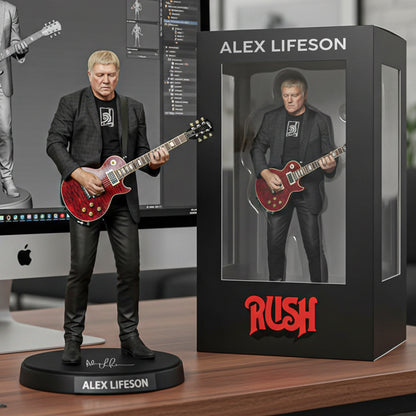 Rock Band Legend Tribute - Trending Custom Rush Shaped Acrylic Plaque