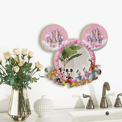Magical Moment - Personalized Mouse Wall Hanging Mirror