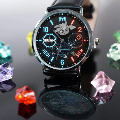 Galactic Map - Personalized The Force Hand Watch