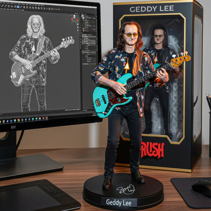 Rock Band Legend Tribute - Trending Custom Rush Shaped Acrylic Plaque