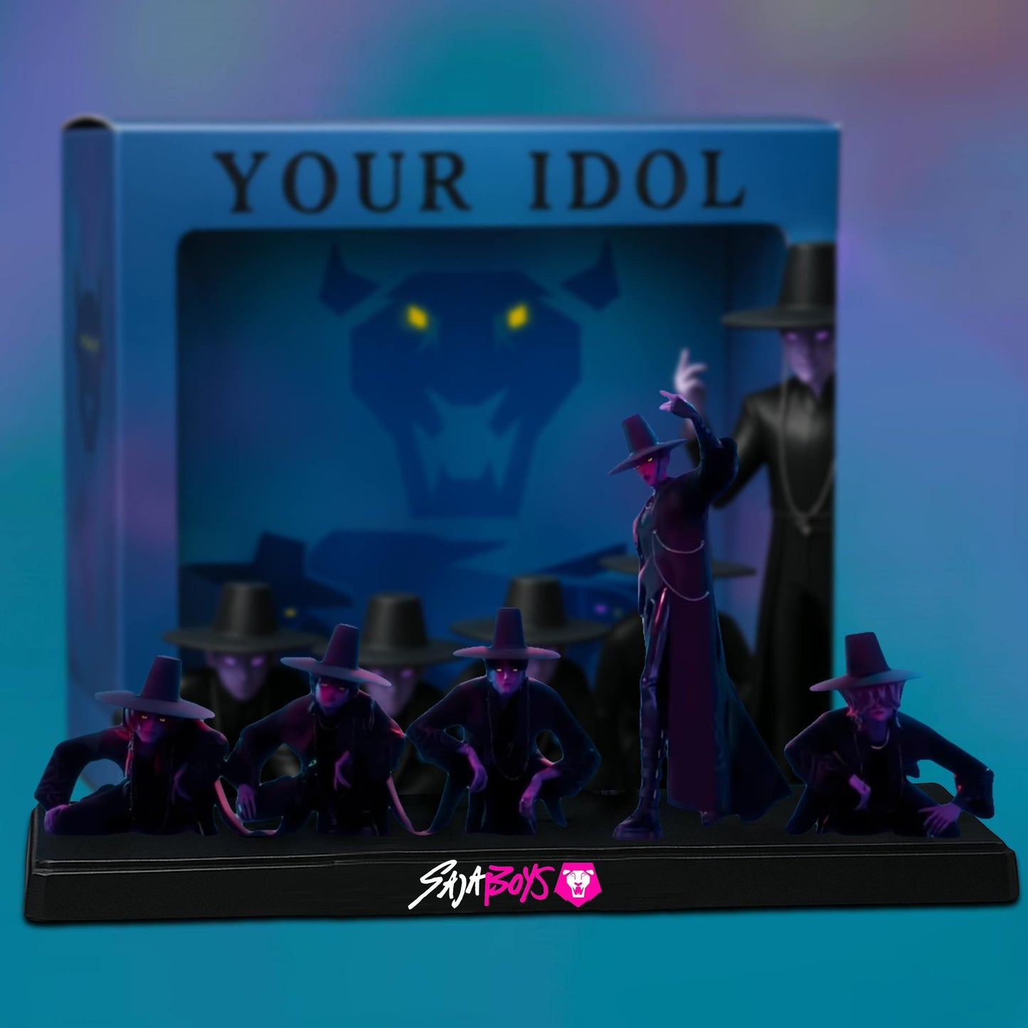 Kpop Hunters Boys Band - Trending Custom Shaped Acrylic Plaque