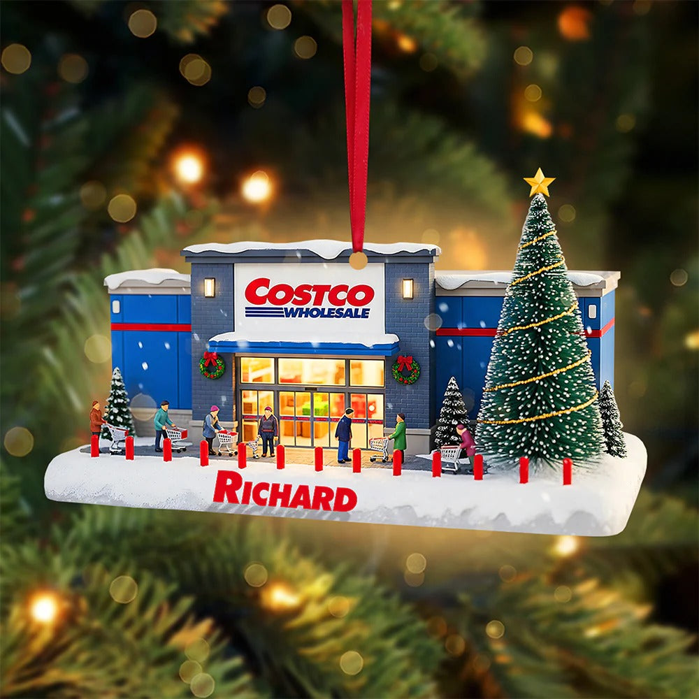 Supermarket Ornament - Personalized Gifts For Loved Ones