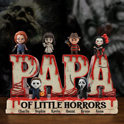 Horror Dad Acrylic Acrylic Plaque - Personalized Gift For Father