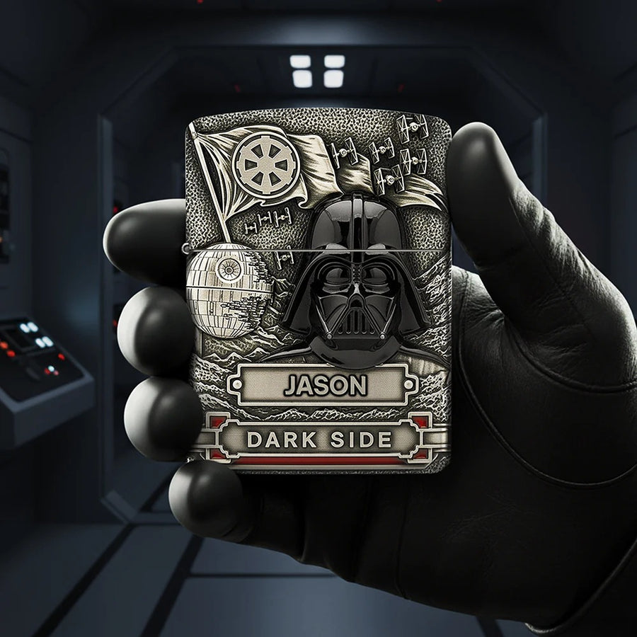 Galaxy Warrior Lighter - Personalized Gifts For Galaxy Lovers