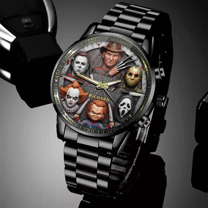 Legendary Horror Characters Watch, Personalized Gifts For Horror Movie Fans