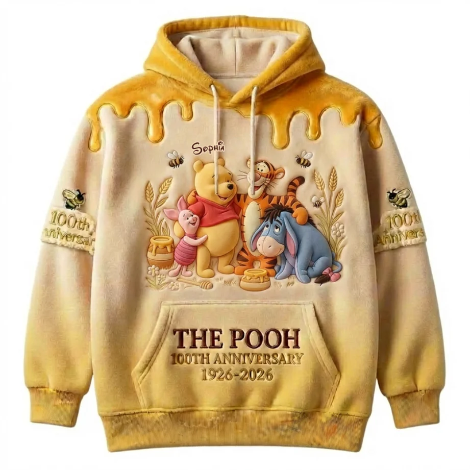 Honey Bear Celebrate Our 100th Anniversary - Personalized All Over Shirt