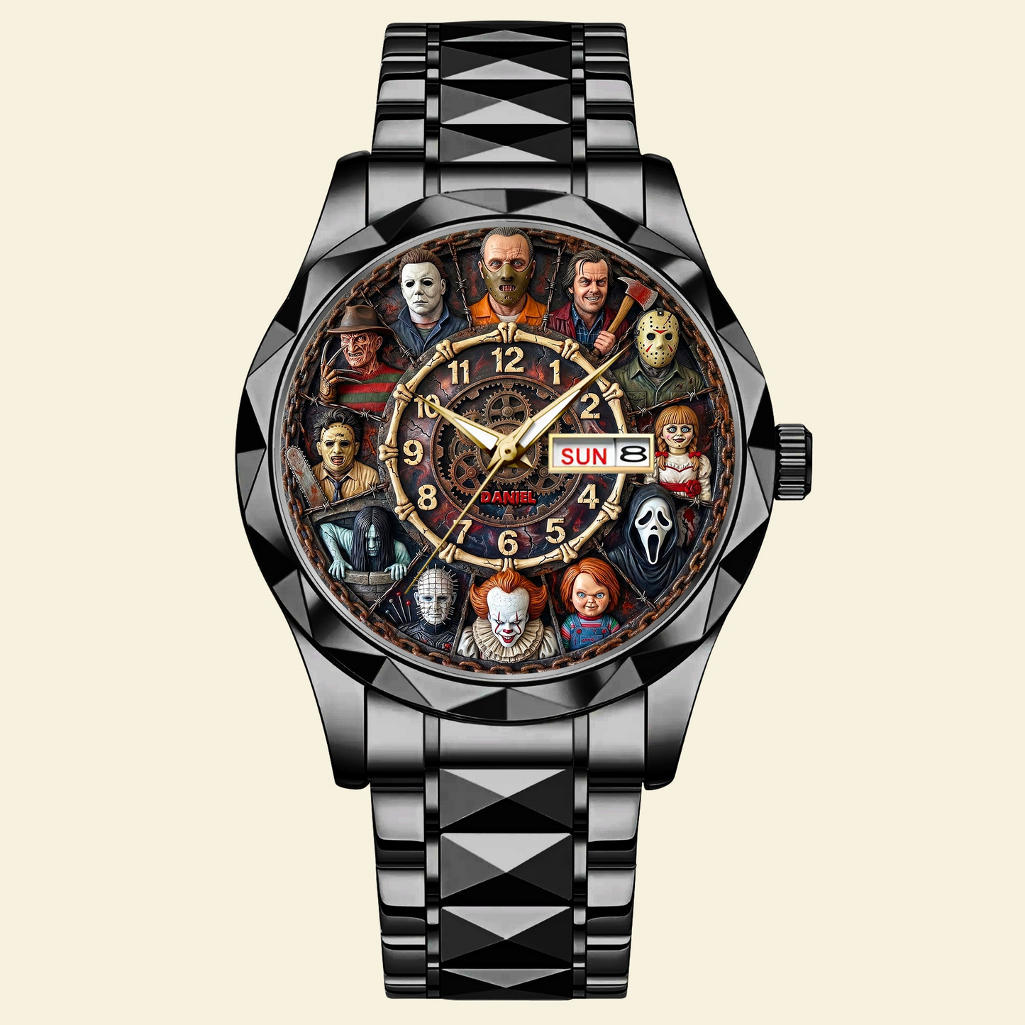 Horror Lover Men's Watch - Personalized Gifts For Horror Fans, Charley Watch