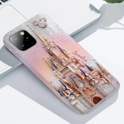 Personalized Magic Castle Phone Case - Custom Name Princess Full Print Case