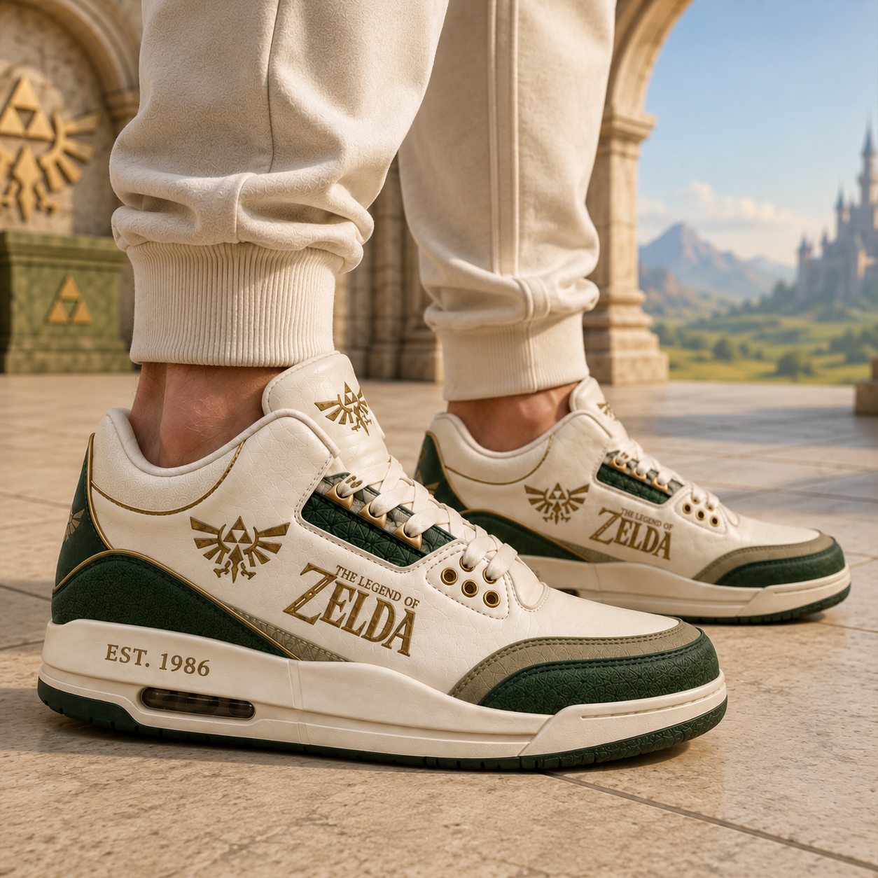Kingdom Quest - Fantasy Adventure AJ3 2026 Custom Sneaker