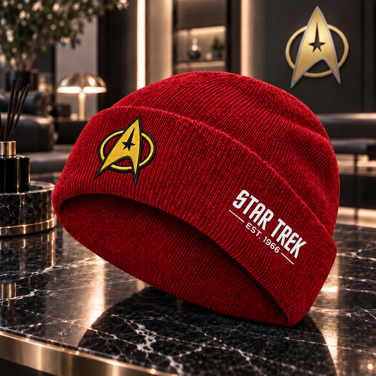 Star Fleet Classic Cuff Beanie Hat