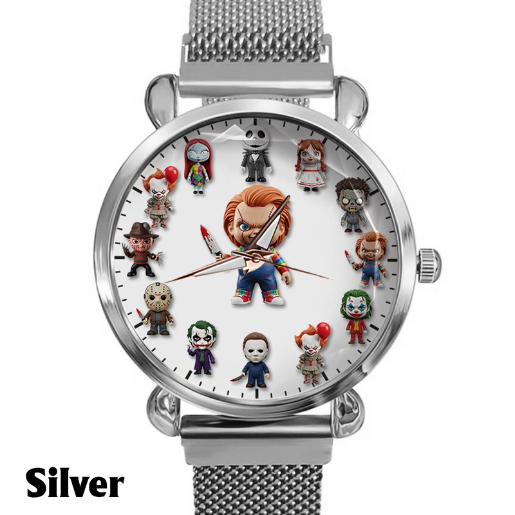 Just A Girl Who Loves Horror Movies - Personalized Women Hand Watch