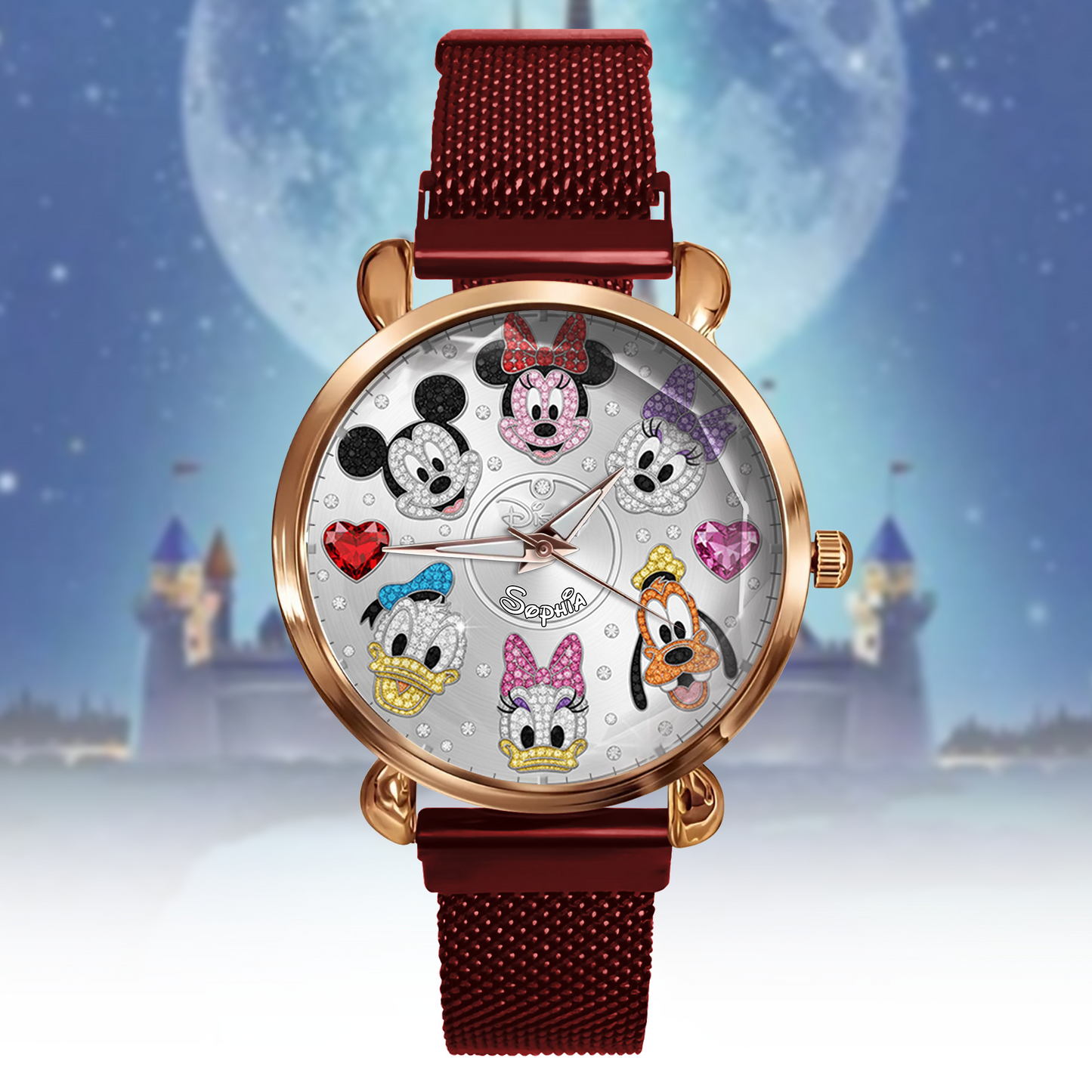 Magical World 2 - Personalized Mouse Women Hand Watch