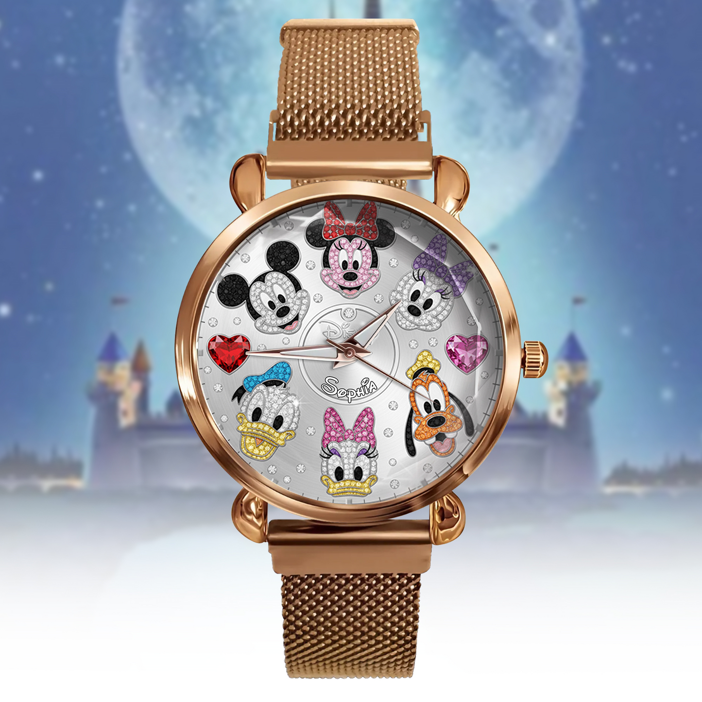 Magical World 2 - Personalized Mouse Women Hand Watch