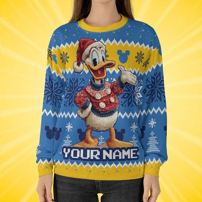 Friends - Personalized Mouse Ugly Sweater
