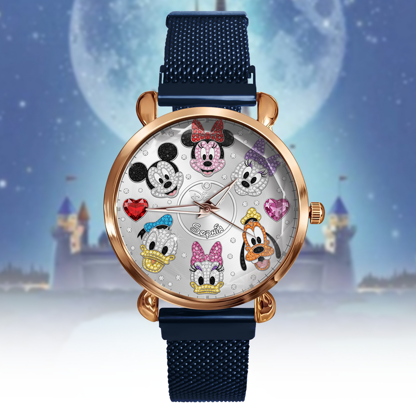 Magical World 2 - Personalized Mouse Women Hand Watch