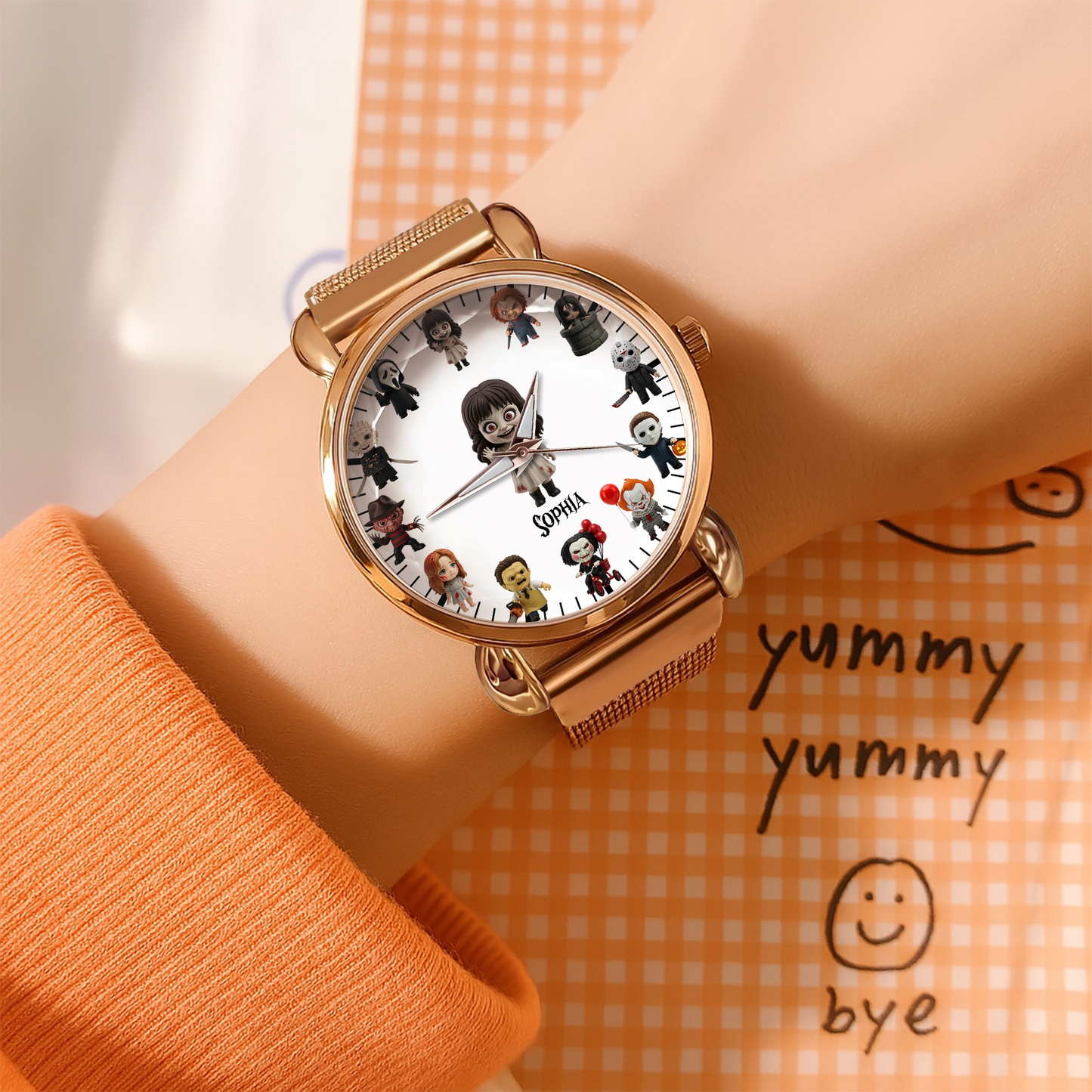 Horror Characters - Personalized Horror Icons Hand Watch