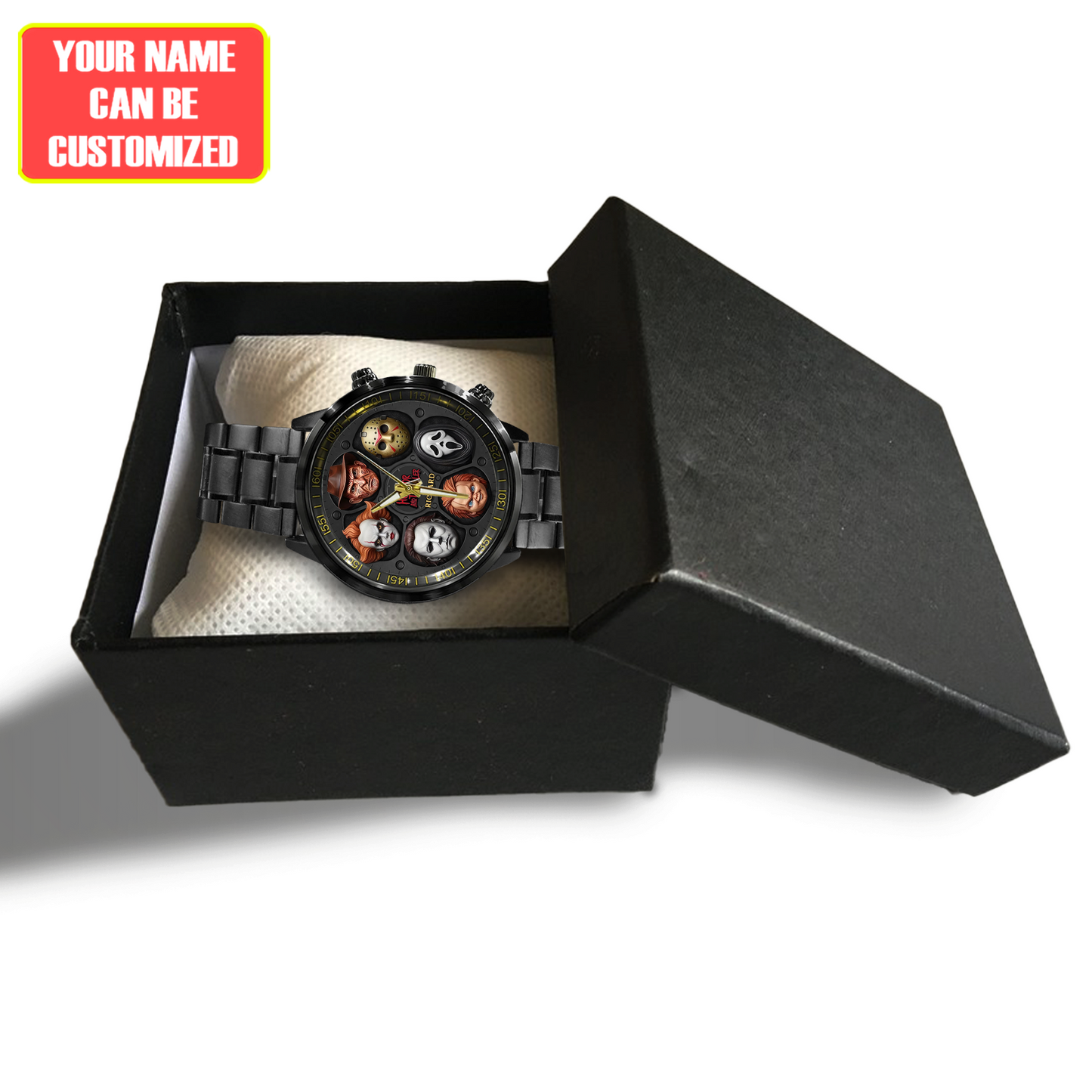 Horror Movie Villains Watch, Personalized Gifts For Horror Movie Fans