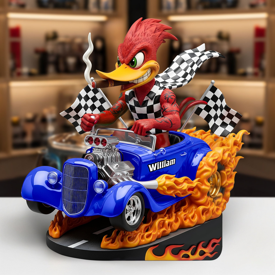 High Speed Hot Rod Plaque - Personalized Gifts For Hot Rod Lovers