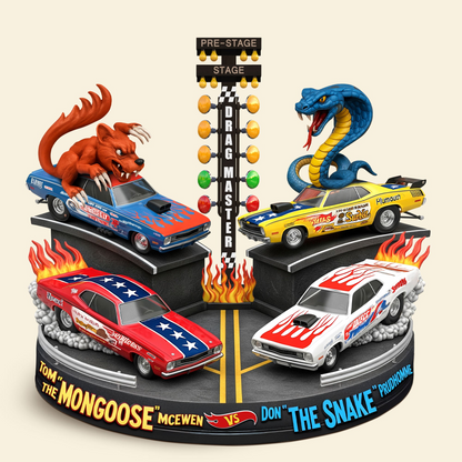 Drag Racing Plaque, Personalized Gifts For Racing Fans