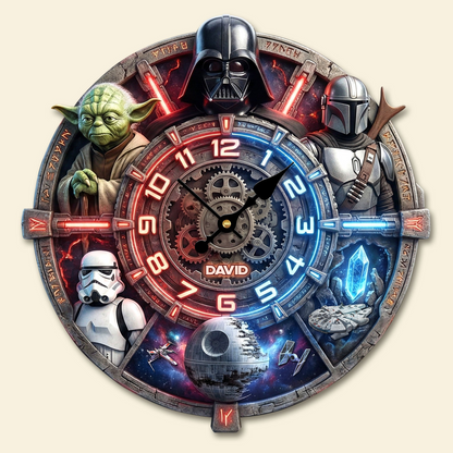 Fantasy Hanging Wall Clock - Personalized Gifts