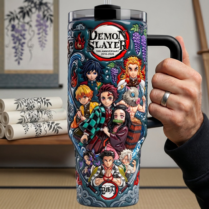 Fantasy Slayer - Personalized Darkness Hunter Insulated Tumbler