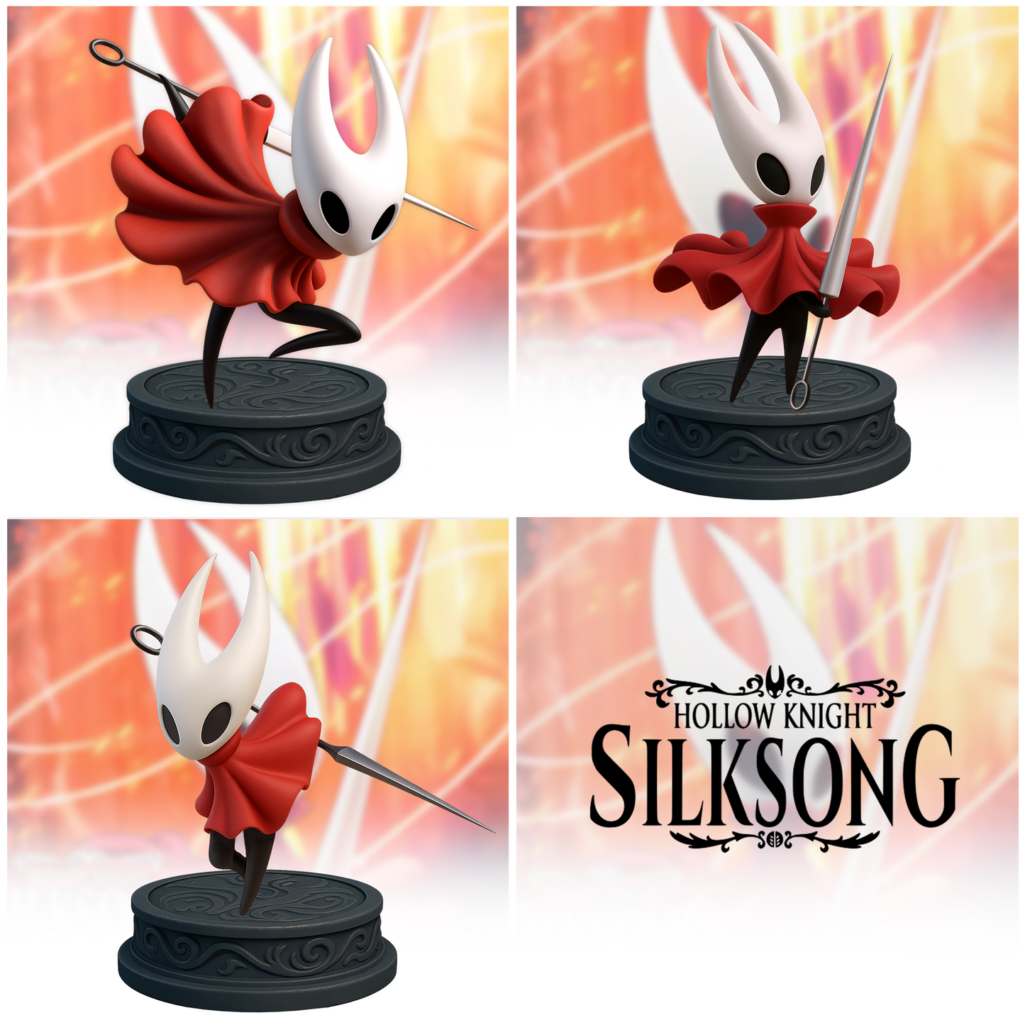 Hollow Knight: Silksong - Hornet Trending Custom Shaped Acrylic Plaque