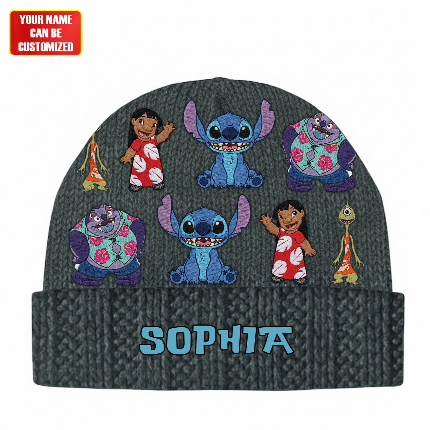 Ohana Friends - Personalized Kid Beanie Hat