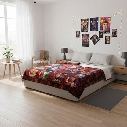 Thank You for the Memories 2 - Personalized Strange Movie Series Blanket