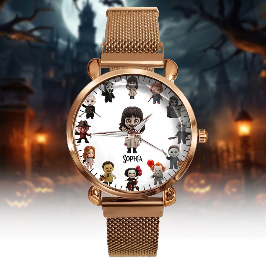 Horror Characters - Personalized Horror Icons Hand Watch